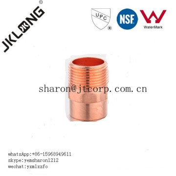 J9011 SABS WRAS F1 Copper fitting male adapter
